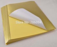 Gold Sticker กระดาษสติกเกอร์สีทอง  สติกเกอร์กระดาษสีทอง  ขนาด A4 : Gold Sticker Size : A4