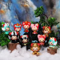 ข้อเสนอพิเศษของแท้สินค้าใหม่ Ari Mini Doll Chinese Mythical Beast Series Blind PVC ของเล่นที่นิยมในโลกออนไลน์ขายส่ง