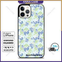 Marimekko 2322 กรณีโทรศัพท์มือถือ iPhone 14 Pro Max / iPhone 13 Pro Max / iPhone 12 Pro Max / Samsung Galaxy Note10 Plus / S22 Ultra ฝาครอบป้องกันการตก