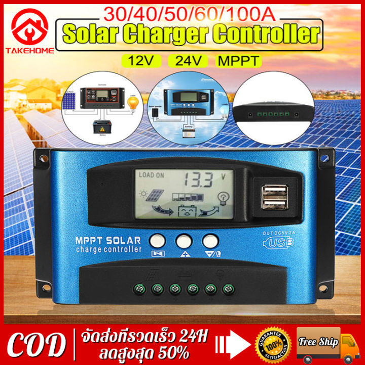 solar-charge-controller-mppt-30a-60a-100a-ชาร์จเจอร์-12v24v-ชาจเจอร์โซล่า-โซล่าชาร์จเจอร์-โซล่าเซลล์-ชาจ-ชาร์จแผงโซล่าเซลล์-โซล่าชาร์เจอร์-โซล่าคอนโทรลเลอร์-โซล่าชาร์จคอนโทรลเลอร์-แผงควบคุมพลังงานแสงอ