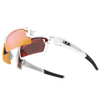 Tifosi Pro Sunglasses แว่นกันแดด รุ่น ESCALATE F.H. Matte White (Clarion Red/Clear/AC Red)