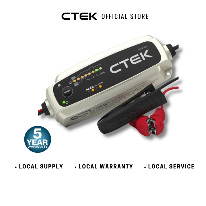 CTEK MXS 5.0 Smart Battery Charger Lazada