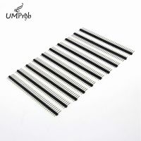 New Product 10PCS 40 Pin 1X40 Single Row Male 2.54 Breakable Pin Header Connector 40Pin Strip For Arduino