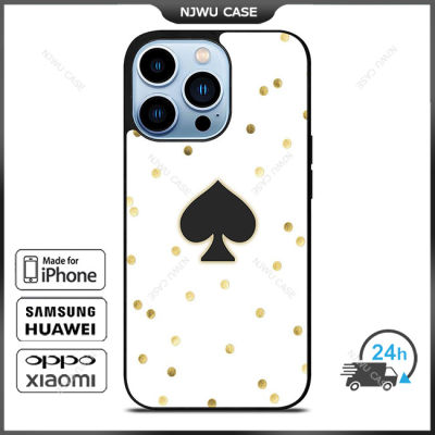 KateSpade 09 Phone Case for iPhone 14 Pro Max / iPhone 13 Pro Max / iPhone 12 Pro Max / XS Max / Samsung Galaxy Note 10 Plus / S22 Ultra / S21 Plus Anti-fall Protective Case Cover