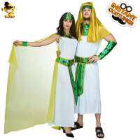 Halloween into NPC ancient Egyptian pharaoh clothing male money large paragraphs female cleopatra princess skirt couples party dress