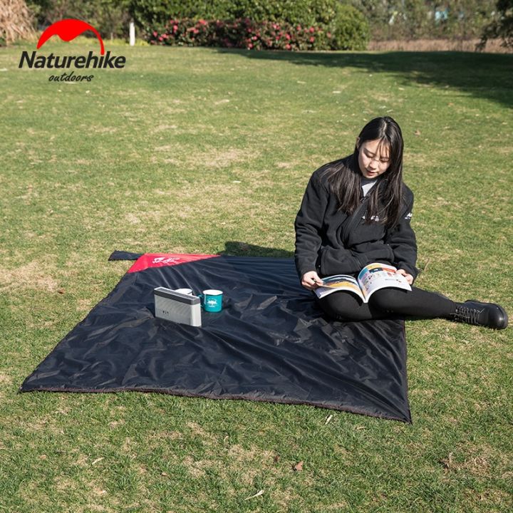 naturehike-ultralight-pocket-footprint-waterproof-picnic-blanket-camping-floor-mat-outdoor-tent-tarp-multifunctional