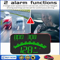 Auto HUD Head Up Display GPS Beidou รถ Hud Speedometer เข็มทิศ Altitude Car Projetor Over Speeding Alarm System