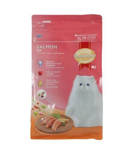 SmartHeart Adult Salmon Dry Cat Food 1.2kg | Lazada PH