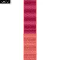 URVOI ห่วงกีฬาสำหรับแอปเปิ้ลดูซีรีส์76SE5432 1สายรัดสำหรับ Iwatch ห่วงกีฬา41 45มม Breathabe เบ็ดทอไนลอน2022