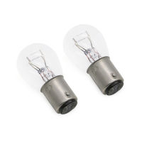 2X Brek Stop หลอดไฟไฟท้าย6V 215W หลอดไฟถอยหลังท้ายสำหรับรถ Motosikal 122-84514-00 122-84514-30