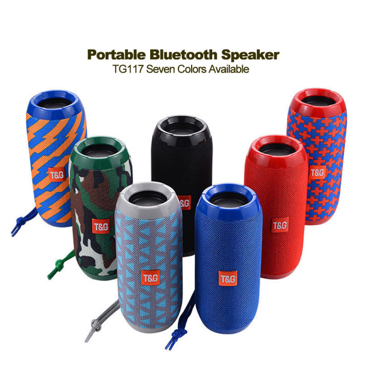 portable-speaker-wireless-bluetooth-speakers-tg117-soundbar-outdoor-sports-waterproof-support-tf-card-fm-radio-aux-input