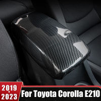 สำหรับ Toyota Corolla E210 2019 2020 2021 2022 2023 Hybrid ABS รถคอนโซลกลาง Armrest กล่องป้องกันสติกเกอร์อุปกรณ์เสริม