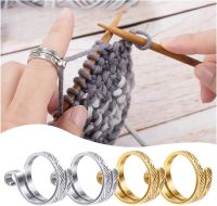 Clip Ring Open Thimble Crochet Finger Adjustable