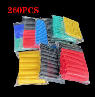 127-750pcs ท่อหดความร้อน Thermoproof หลอดความร้อนหดห่อชุดการเชื่อมต่อไฟฟ้าสายไฟฉนวนกันความร้อน Sleeving-hjgytyuuiytt