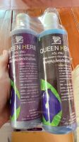 (ไม่มีกล่อง)แชมพูอัญชัน&amp;ทรีทเม้นอัญชัน ควีนเฮิร์บ Queenherb