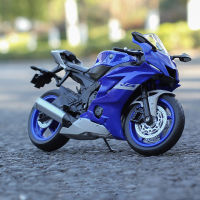 WELLY 112 Yamaha YZF-R6 Die Cast รถจักรยานยนต์รุ่นของเล่นรถคอลเลกชัน Autobike Shork-Absorber Off Road Autocycle ของเล่น Car