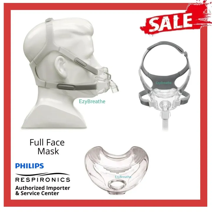 Philips Respironics Amara View Minimal Contact Full Face Mask Size S Wheadgear Lazada 9171