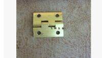 10pcs 25x22mm 1 inch Solid Brass Jewelry Box Door Hinge