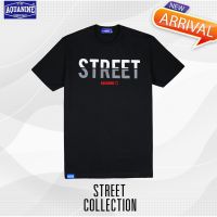 เสื้อเลือกตั้ง เสื้อยืด AQUANINE-STREET BLACK เสื้อยืดสีดำ ลิขสิทธิ์แท้S-5XL