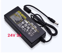 AC 100-240V to DC 24V 3Aแบตเต็ม 72W Power Adapter Port 5.5mm x 2.5mm