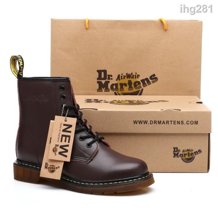 dr-รองเท้าบูทมาร์ตินของแท้-martens1460-รองเท้าบูตมาร์ตินสำหรับผู้ชายผู้หญิงรองเท้าบูตมาร์ตินสวยกลางแจ้งสไตล์คลาสสิก