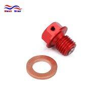 M12x1.5 Magnetic Oil Drain Plug Bolt Sump nut For HONDA ATC Big Red Foreman FourTrax Rancher Recon 70 90 125 200 250 350 400