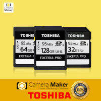 Toshiba Exceria Pro N401 UHS-I Card U3 ความเร็วสูงสุด 95MB/s (ประกันศูนย์ 5 ปี)