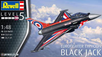 พลาสติก โมเดล ประกอบ  revell สเกล1/48 Eurofighter Typhoon Black Jack