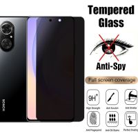 Anti Spy Tempered Glass For Huawei Honor 50SE 20 Pro 10 9 Lite 20i 20S 10i X8 X7 8X 8A 9A 9X X9 9C Privacy Screen Protector