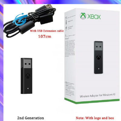 เครื่องรับสัญญาณไร้สายอะแดปเตอร์ยูเอสบีเข้ากันได้กับ Xbox One อุปกรณ์ควบคุม Win10ตัวรับสัญญาณ2nd Gen (กล่องสีสันสดใสพร้อมสาย Otg)