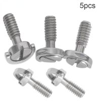 5pc 1/4 Inch SLR Camera Screw Stainless Steel Tripod Gimbal Quick-release Plate Slot Lengthened Quick-release Screw Sony Rx10