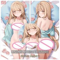 Dakimakura Shiina Mahiru อะนิเมะ "Neighborhood Angels" Spoilers ฉัน Rotten Waifu ปลอกหมอนพิมพ์สองด้านกอดคอเบาะร่างกาย