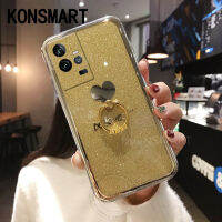 เคสพร้อมกากเพชรส่องแสงเป็นประกายวิบวับ Vivo Iqoo 11เคสซิลิโคนนิ่มการถูกรัก2022 IQOO11พร้อมที่ยึดแบบห่วง