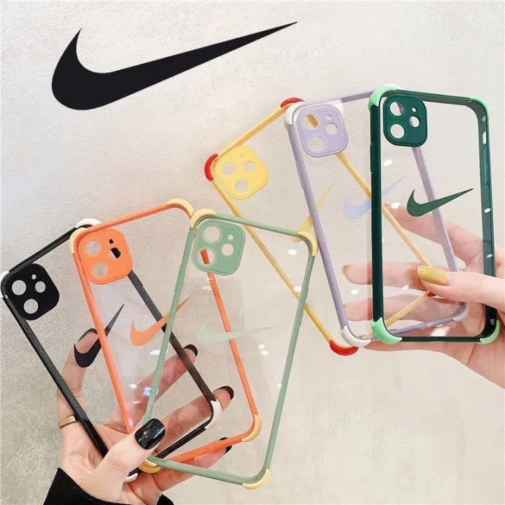Nike Iphone Transparent Case For Iphone 7 8 11 Pro Max Xs Max Xr X 7 8 Plus Lazada Ph