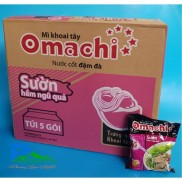 Mì khoai tây Omachi sườn hầm ngũ quả gói 80g