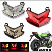 For Kawasaki Ninja ZX-6R 636 Z800 125 LED Tail Light Integrated Turn Signal Rear Brake Stop Light Motorcycle Motorbike Taillight