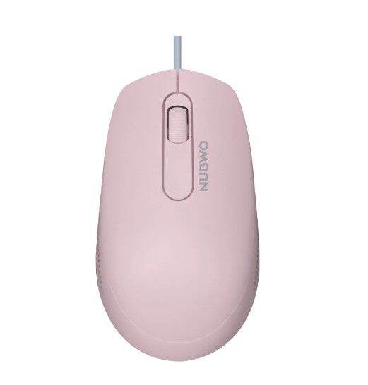 mouse-เมาส์-nubwo-optical-nm155-usb-pink