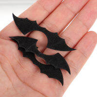 Qifull 50pcs MINI BAT Wing Embellishment DIY หัตถกรรมอุปกรณ์เสริมสำหรับคลิปผมแถบคาดศีรษะเสื้อผ้ารองเท้า