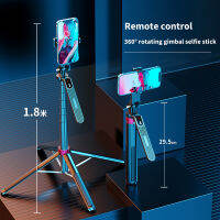 【การจัดส่งในประเทศไทย】กันสั่นสำหรับมือถือ ไม้เซลฟี่ กันสั่นมือถือ ไม้กันสั่น 4 แกน LIVE ความสูง ไม้เซลฟี่หมุน360 รีโมทบลูทูธ Professional Aluminium ไม้เซลฟี่ระบบกันสั่น Gimbal Stabilizer Smartphone กันสั่นสำหรับมือถือขาตั้งกล้ แถมฟรีรีโมทกดถ่ายรูป