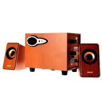 OKER (2.1) Speakers (SP-689) Brown