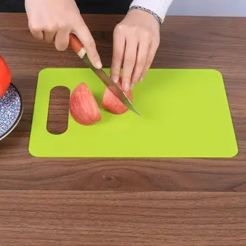 Non-Slip Plastic Cutting Board Vegetable Meat Tools Plastic Cutting Mat