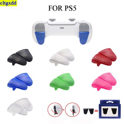 ☂▥♙ 1 set FOR PS5 controller trigger stop auxiliary button Game handle extender trigger button replacement
