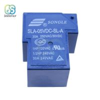 【❉HOT SALE❉】 qiwu8484716259 รีเลย์ไฟฟ้า Sla-24vdc-Sl-A Sla-12vdc-Sl-A Sla-05vdc-Sl-A 5V 12V 24V 240vac 30a 5pin T90