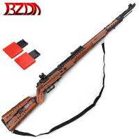 2021BZDA High-Tech Kar98k Parade M1911 Automatic Building Blocks 98K Sniper Military Sight Bricks Kids Toys