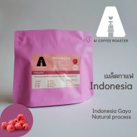 เมล็ดกาแฟต่างประเทศอินโดนีเซีย INDONESIA Gayo Natural process ขนาด 100g, 250g