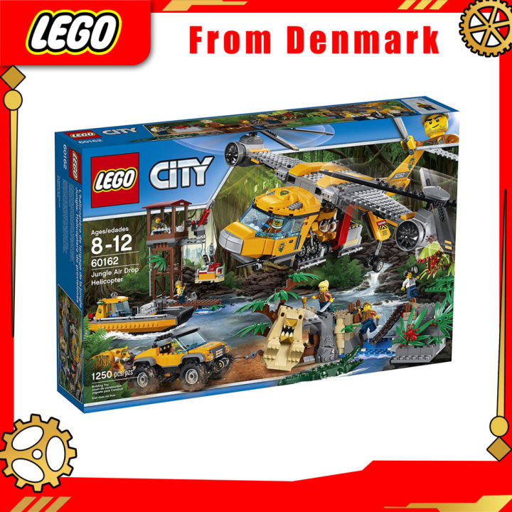Fisker bomuld Lav en snemand Original LEGO City Jungle Explorers Helicopters 60162, multicolor (1250  pieces) guaranteed Genuine Genuine | Lazada PH