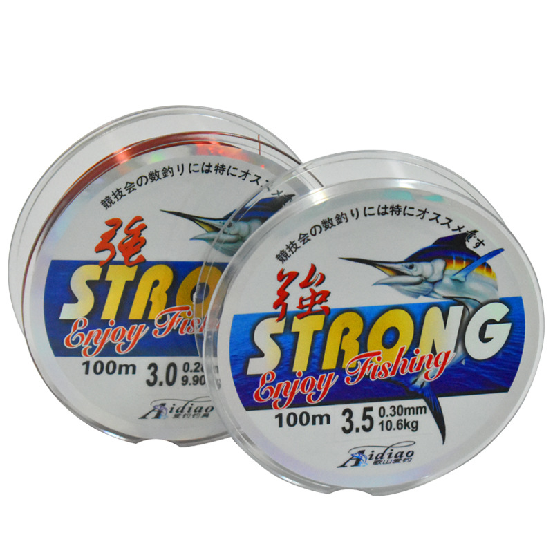 Fishing Line Nylon Transparent Tackle Super Strong Japanese 200m Fluorocarbon 