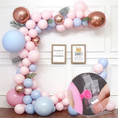 5M Balloon Chain Ribbon Fastener Easily Knot Tool Balloon Accessories for DIY Happy Birthday Wedding Party Balloon Decorations Balloons