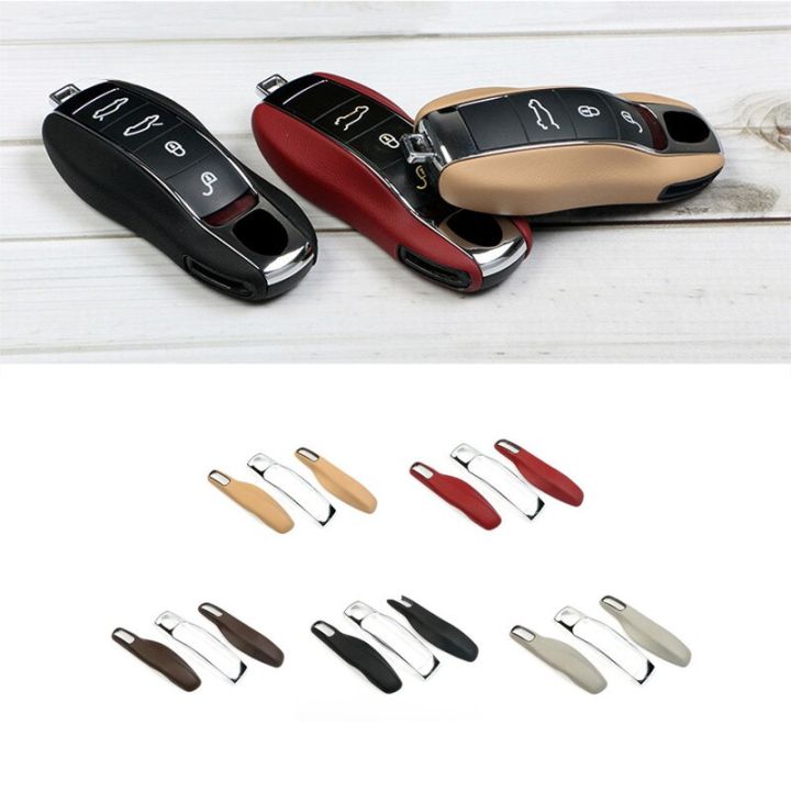 leather-fob-remote-keys-case-key-cover-key-shell-replace-for-porsche-boxster-cayman-911-panamera-cayenne-macan