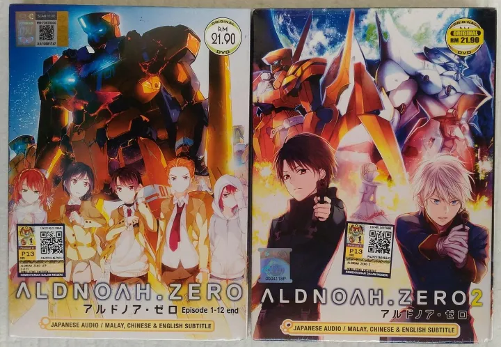  Season 1+2 Complete Anime DVD Aldnoah Zero | Lazada